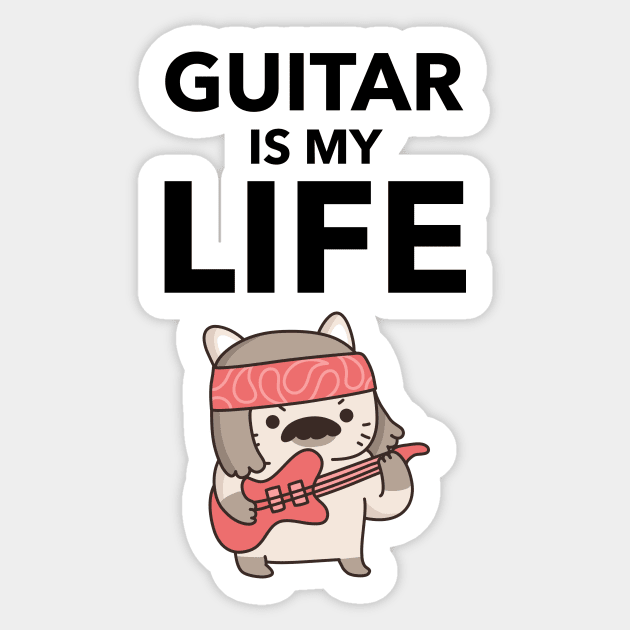 Guitar Is My Life Sticker by Jitesh Kundra